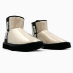 UGG Classic Clear Mini Natural-Black saapad-stiilne karusnaha Mini - Image 2