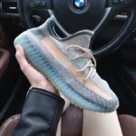 Tenisky 350 V2 Ash Blue-stylové textilní tenisky pro každý den