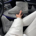 UGG Ultra Mini Grey замшеві з хутром стильні та теплі