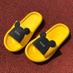 Капці No Brand Yellow — легкі жовті домашні тапочки з піноматеріалу