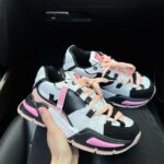 Batai DG Daymaster Black / Pink iš odos ir zomšos