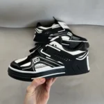 Кросівки DG Black/White шкіряні, стильні та зручні для щоденного носіння ----------