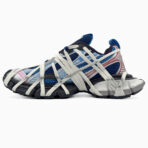 Кросівки Balenciaga 3XL Extreme Lace Black/Blue/Red — стильні та яскраві - Зображення 2