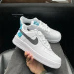 Кеди Nike Air Force 1 WW GS Blue Fury — дитячі шкіряні кросівки