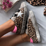 Кеди Golden Goose Dirty Pink Leopard стильні та яскраві