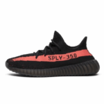 Кросівки Adidas Yeezy Boost 350 V2 Black/Red — чоловічі текстильні кросівки