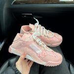 DG ns1 Pink čības-stilīgas ādas čības ikdienas valkāšanai