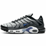 Кросівки Nike Air Max Plus Schwarz Grey Blue – шкіра та текстиль