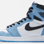 Кеди Nike Air Jordan 1 Retro High OG University Blue — шкіра та текстиль