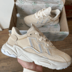 Кросівки Adidas Ozweego Beige — шкіра й текстиль для комфорту