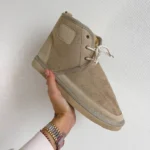 Чоботи UGG Neumel Gray з еко-матеріалу для щоденного комфорту