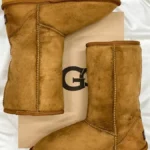 UGG Classic Tall II Boot Beige — жіночі замшеві зимові чоботи