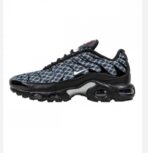 Nike Air Max Plus Joggesko Svart Frankrike Blå lær / tekstil