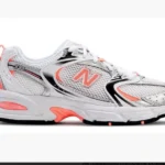 New Balance 530 Silver — Orange-Dámské textilní a kožené tenisky