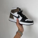 Retro 1 dark Mocha Īstas ādas čības stilīgam izskatam