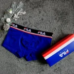 Чоловіча білизна FILA Blue — комфортна бавовняна з еластичністю