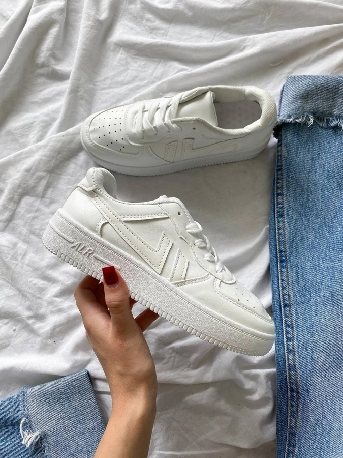 2505d41d-fcb6-4ffa-b92b-72de5f5feafc Force no Brand sneakers-lette menns joggesko laget av tekstiler og øko-lær - Bilde 1