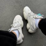 Кросівки McM White/Black — легкі текстильні кросівки з Італії