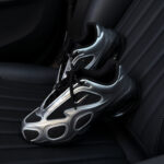 Nike Air Muse hopeiset naisten nahkaiset juoksukengät Air-tekniikalla