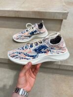 No Brand Beige / Blue Sneaker-Leichte Textilschuhe für das tägliche Tragen