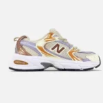 Boty New Balance 530 Rose / Gold-textil a kůže, stylové