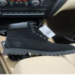 Чоботи Black нубукові для стильного та комфортного носіння