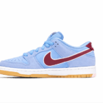 Nike SB Dunk Low Valour Blue / Team Maroon-odinė tekstilė