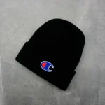 Chapeau CHAMPION Black-acrylique polyvalent avec broderie tridimensionnelle