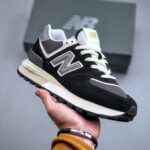 Кросівки New Balance 574 Legacy Black замша/сітка — класичний стиль