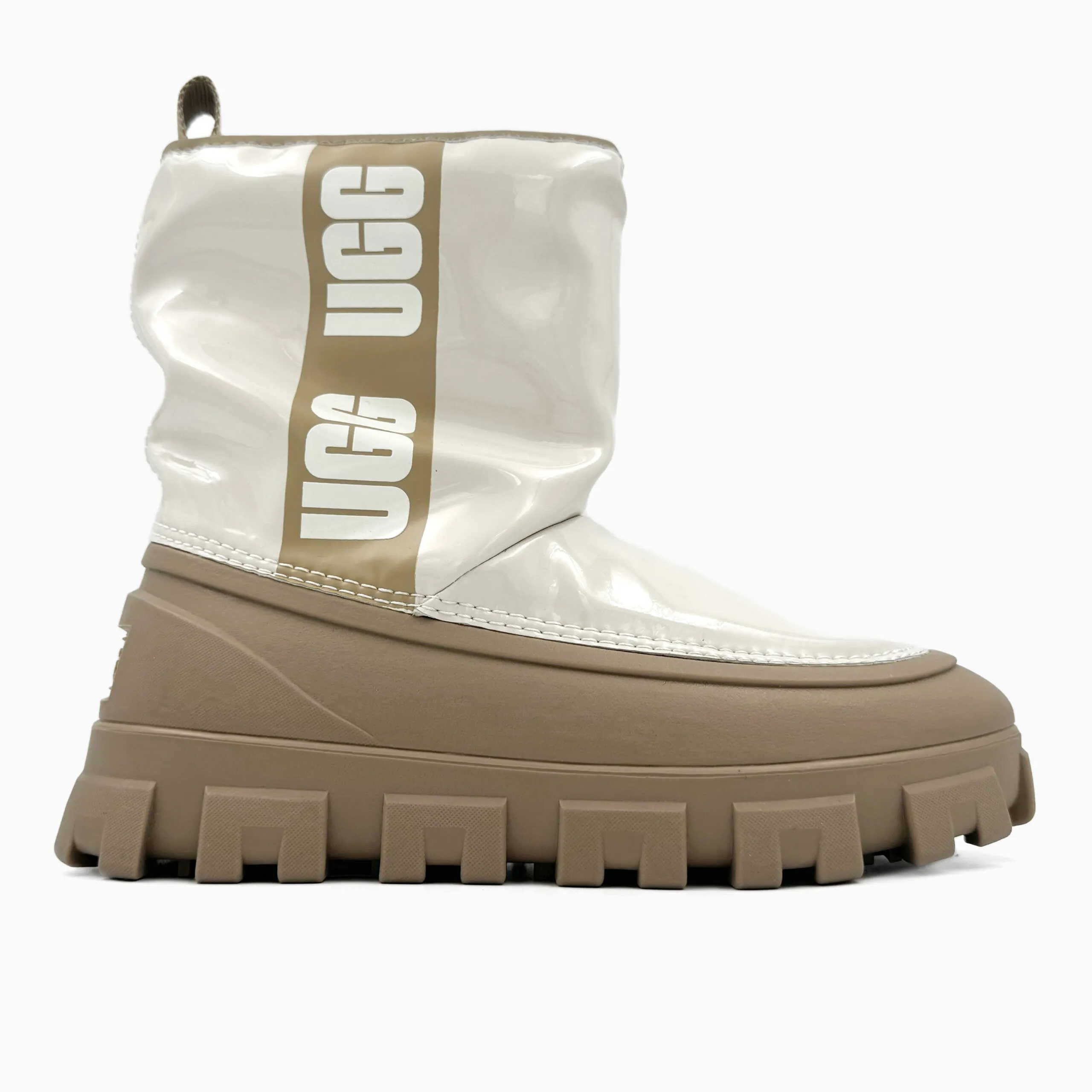 Ugg Classic brellah Mini beige saapad-Soojad karusnahast minibotid - Image 1