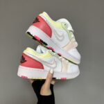 Sneakers Air Jordan Retro 1 Low Ember Glow-sneakers premium in pelle