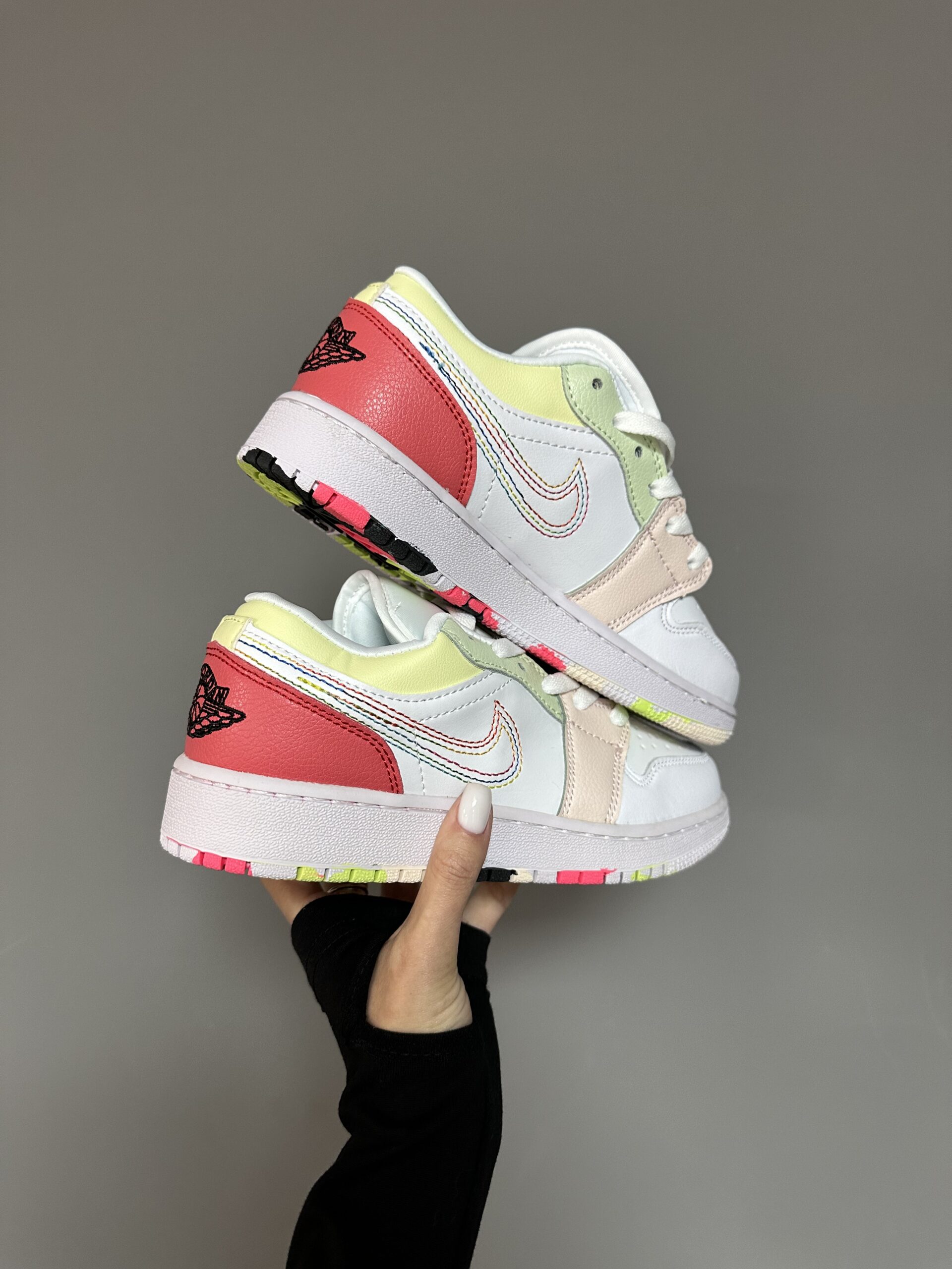 3bfeaf8f-0943-4351-b10c-76666242eb84 Air Jordan Retro 1 Low Ember Glow - baskets en cuir Premium – Image 1