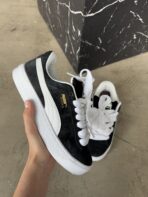Кеди Puma Suede XL Black/White замшеві — класичний стиль і комфорт