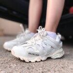 Кросівки Track White шкіряні — стильні чоловічі кросівки