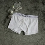 Чоловіча білизна BURBERRY White хлопок/спандекс з комфортом