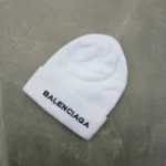 BALENCIAGA white hat-stylish and warm for any season