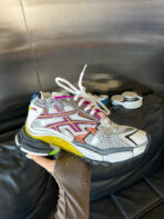 Track Black Premium leather running shoes black