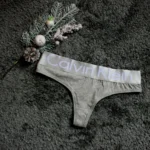 Dámské spodní prádlo Calvin Klein Grey-pohodlné z bavlny a spandexu