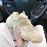 Кросівки 500 Lemon — стильні замшеві жовті кроси