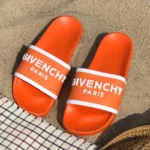 Капці Givenchy Slides Orange гумові — яскраві та комфортні