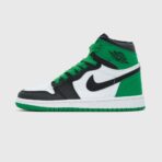 Air Jordan High Green White Īstas ādas čības