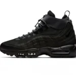 Nike Air Max 95 tossud Sneakerboot Must Nahk / termosokk
