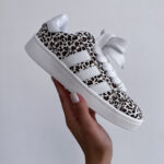 Adidas Campus 00s Cream Leopard zamšādas čības stilīgam izskatam