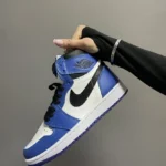 AIR JORDAN RETRO Sneakers 1 "Game Royal" - Herrenlederschuhe