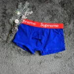 Biancheria intima da uomo SUPREME Blue-modello in cotone confortevole