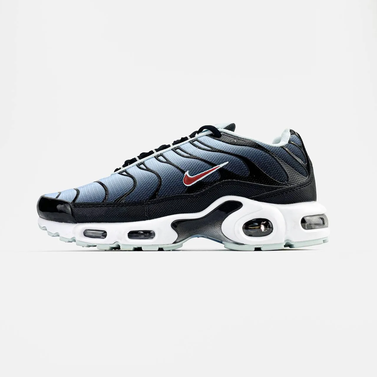 Кросівки Nike TN Plus Smoke Grey шкіра/текстиль чоловічі/жіночі - Зображення 1