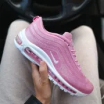 Baskets Nike 97 Swarovski en cuir - style et brillance