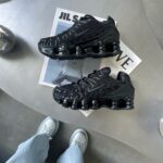 Baskets Nike Shox TL Triple Black-baskets noires élégantes avec amorti