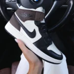 Baskets 1 Retro High en cuir véritable-style et confort quotidien