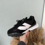 Batai New Balance Black / White tekstilės sportui ir pasivaikščiojimams